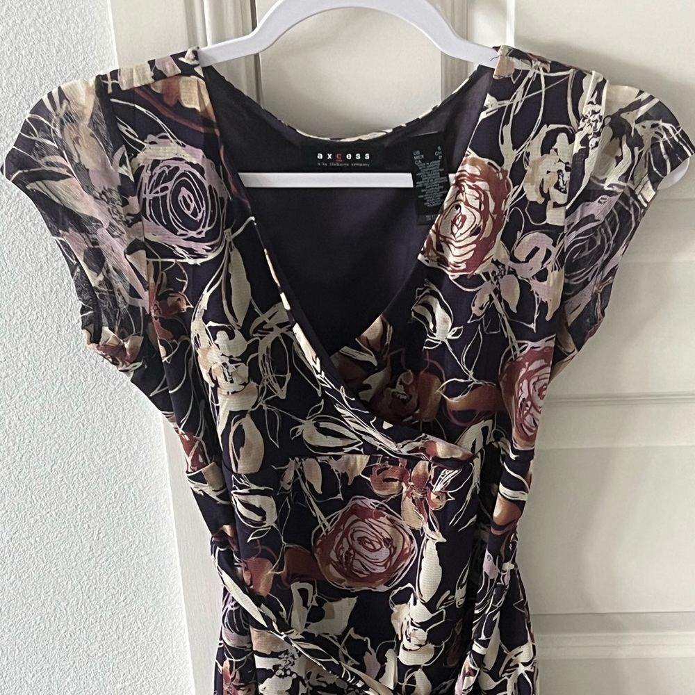 Women’s Short Sleeve Floral Blouse by Access